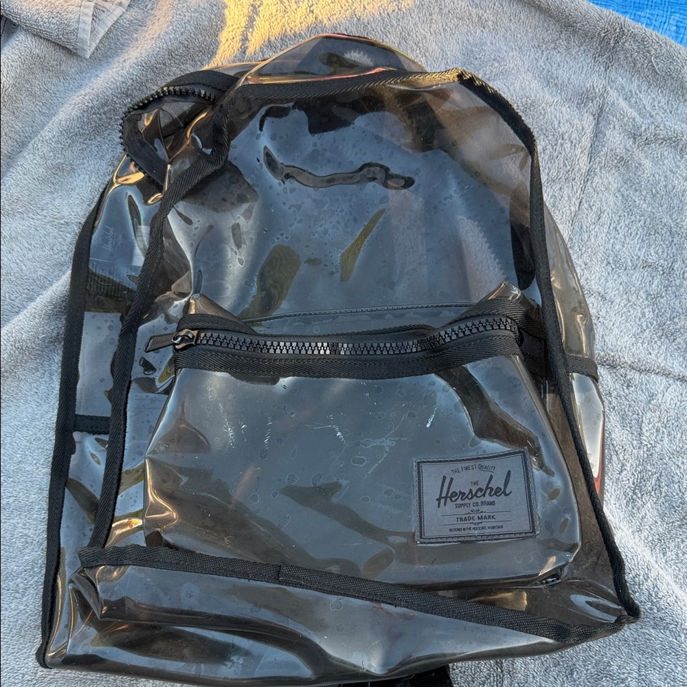 Herschel Supply Company Black Clear Backpack